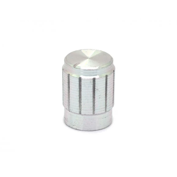 Knob de Alumínio para Potenciômetro de Eixo Estriado - B13x17 - Cromado