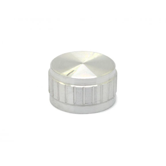 Knob de Alumínio para Potenciômetro de Eixo Estriado - B30x17 - Cromado
