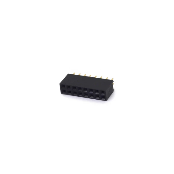Barra de Pinos Simples 2x8 Passo de 2,54mm - BCI008-2E