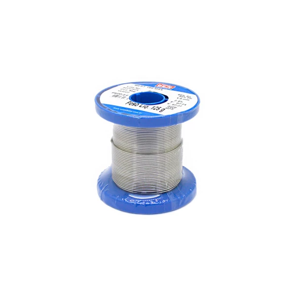 Estanho para Solda 189MSXX10 60x40 Diâmetro de 1.0mm Best Carretel Azul de 125g