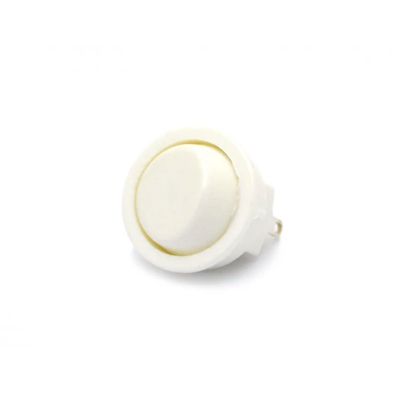Chave Gangorra / Tecla com Trava Liga/Liga 3A/250Vac Branco - R301-4-4 - Fernik