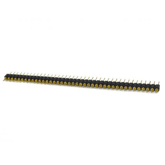 Barra de Pinos Torneados Dourada 1x40x11,96mm 180º - BSPI40