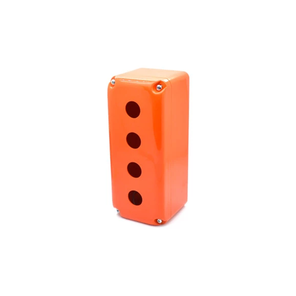 Caixa Com Furo Para Quatro Botoeiras CB-004 - Laranja - Patola