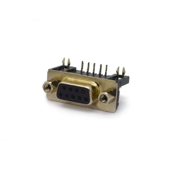 Conector DB09 Fêmea PCI 90º - DS1037-09FNCKT74