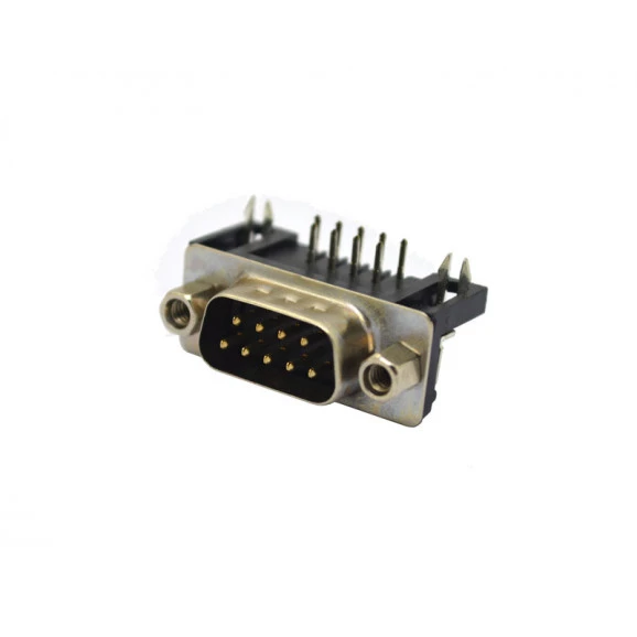 Conector DB09 Macho 90º PCI DS1037-09MNCKT74 