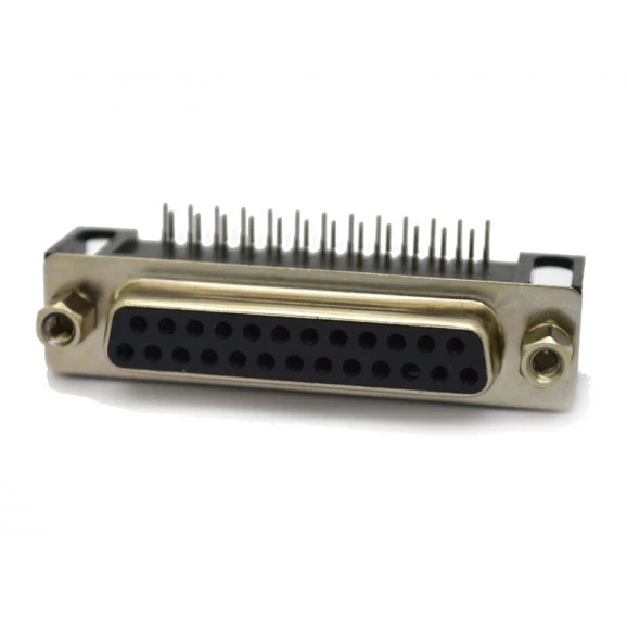 Conector DB25 Fêmea PCI 90º DS1037-03-25FNCKT4