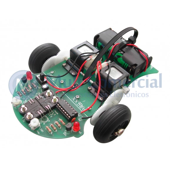 Robô Seguidor de Linha - Line Tracker DG-2000