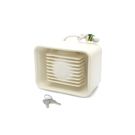 Sirene Piezoeléctrica para uso interno Autoalimentada e Recarregável 12V - DNI4201 - DNI