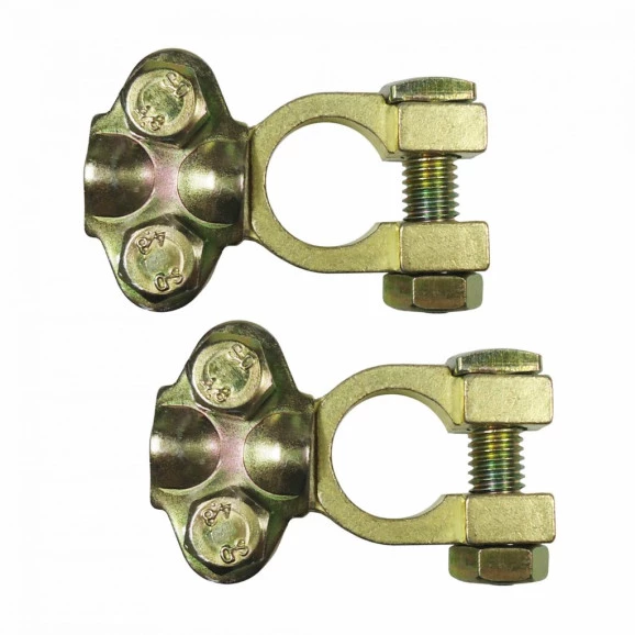 Terminal de Bateria Automotiva Sapão - Kit com 2 Peças - DNI 7571