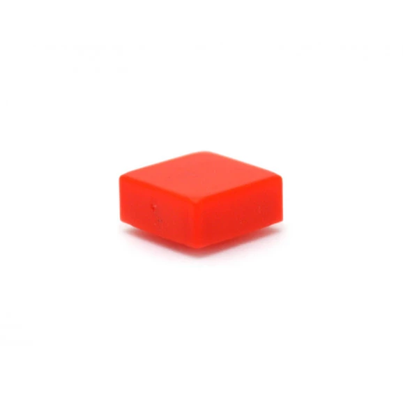 Knob Quadrado - Vermelho - DS-1042-02-FR - Connfly
