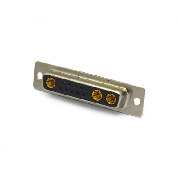 Conector Fêmea 180º Solda Fio - DS1033-03-FBN81-10A - Connfly