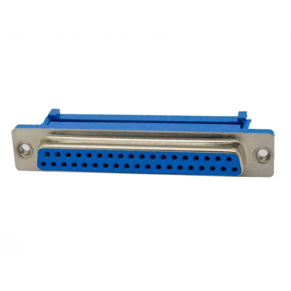 Conector DB37 Fêmea Para Cabo Flat DS1036-37FPU2PX-YT IDC