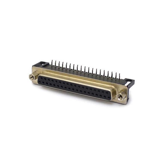Conector DB37 90º PCI Fêmea - DS1037-03-37FNCKT4 - Connfly