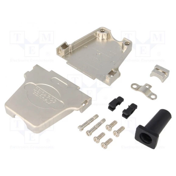 Capa Metálica Kit Curto para DB25 180º - DS1047-03-25M2BS
