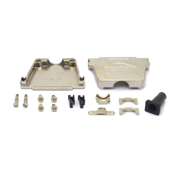 Capa Metálica Kit Curto para DB37 180º - DS1047-03-37M2N - Connfly