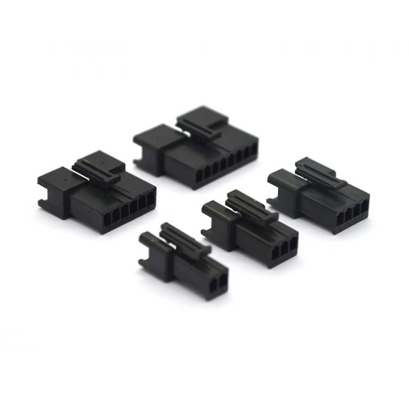Conector Macho DS1068-02-M - Passo de 2.50mm - 2 a 8 Vias - Connfly