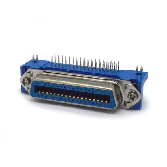 Conector Centronics Fêmea 90° PCI DS-1079 - 36 Vias - Connfly
