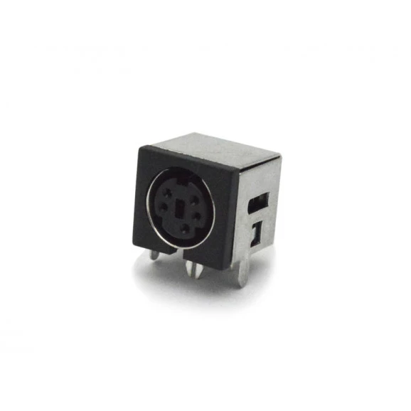 Conector Mini Din Fêmea PCI DS1093-03BN5-0 - 5 Pinos - Jiali
