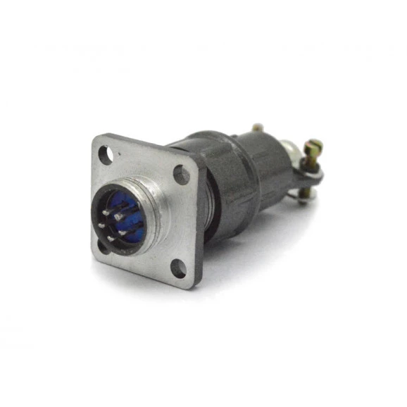 Conector Circular Macho e Fêmea DS1110-05-05 - 05 Vias - Connfly