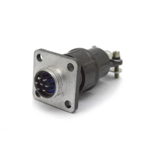 Conector Circular Macho e Fêmea DS1110-05-07 - 07 Vias - Connfly