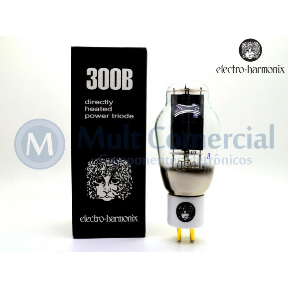 Válvula Triodo de Potência 300B - Electro-Harmonix