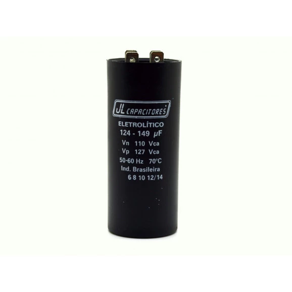 Capacitor para Partida de Motor 124-149UF/110V 36x86mm PM1-10  