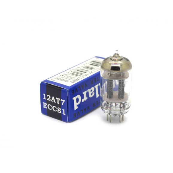Válvula Duplo Triodo 12AT7 ECC81 - Mullard