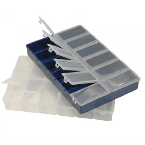 Estojo Organizador Simples com 12 Divisorias Fixas - ES-12-A - Hi estojos