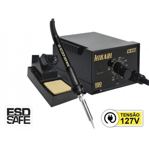 Estação de Solda Analógica ESD HK-936A 127V - HIKARI