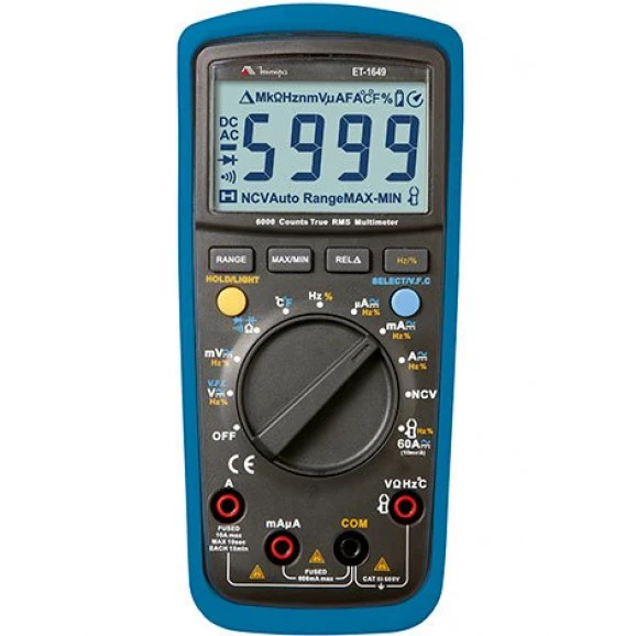Multímetro Digital ET-1649  - Minipa