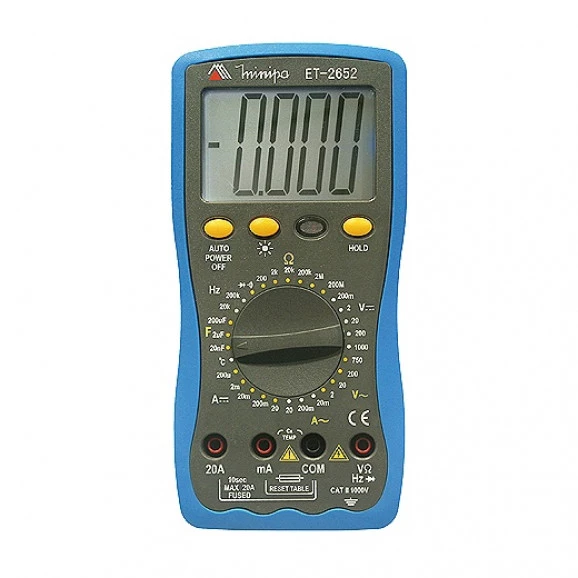 Multímetro Digital ET-2652 - Minipa