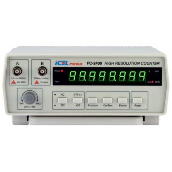 Frequencímetro Digital - FC-2400 - ICEL Manaus