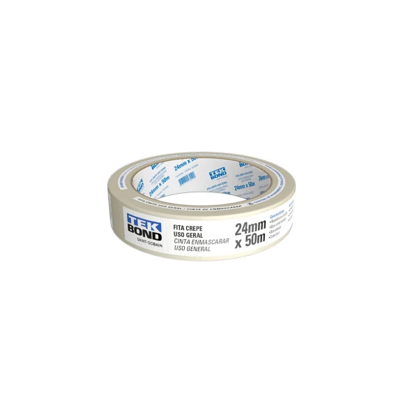 Fita Crepe 24mm X 50m - Tekbond