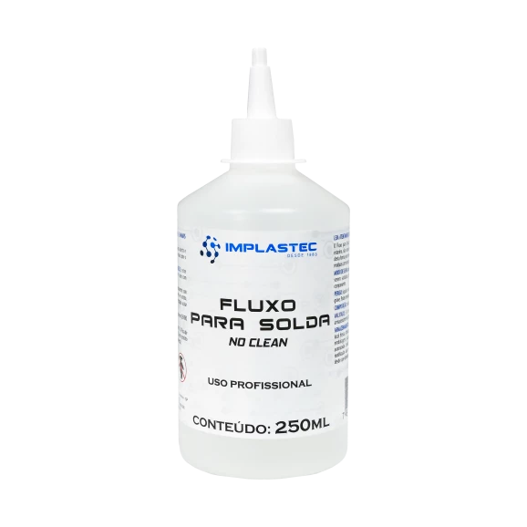 Fluxo para solda (No Clean) 250ml - Implastec