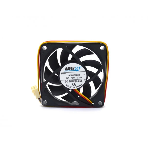 Microventilador HDB0712HDF 12V 70x70x15mm Rolamento - Ultrar