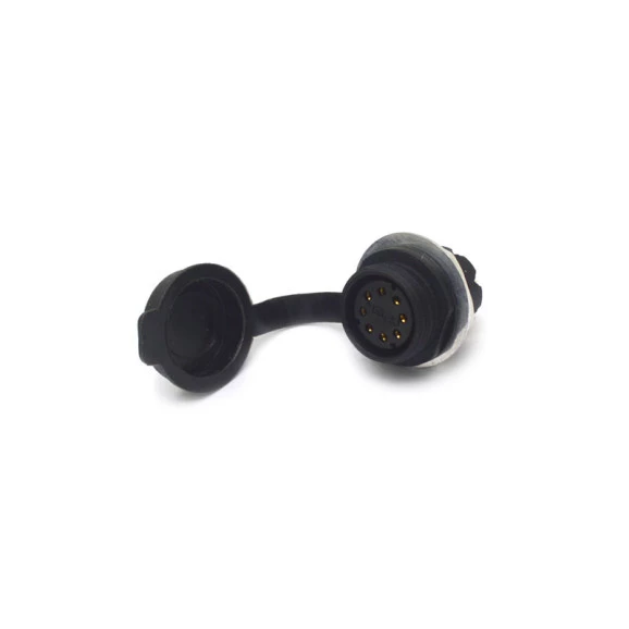 Conector Fêmea para Painel com Base Redonda 8 Vias - JA/PM8IP - Melro