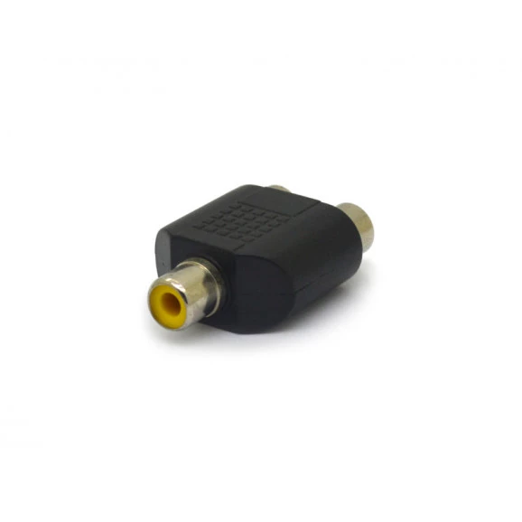 Adaptador Jack RCA para Jack RCA Duplo - JD-W8022 - Jinda