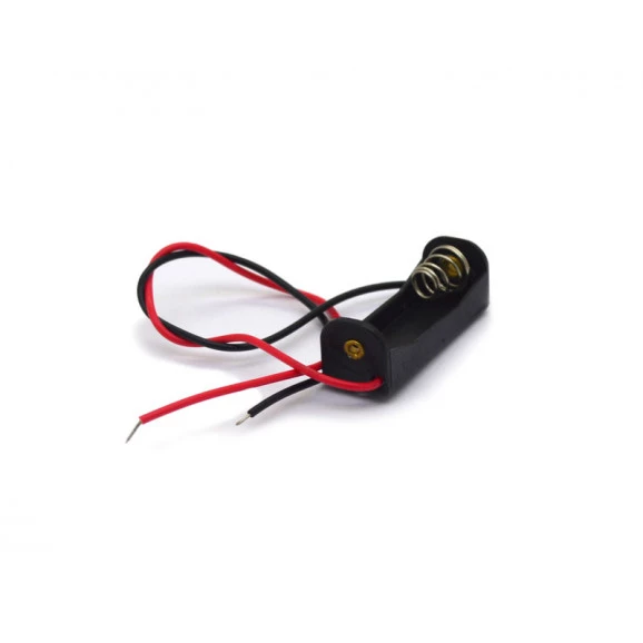 Suporte para 1 Pilha N com Fio de 15cm - JD15-6031A - Jinda
