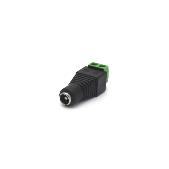 Jack J4 2,1mm Para Borne de 2 Vias - JL-53A - Jiali