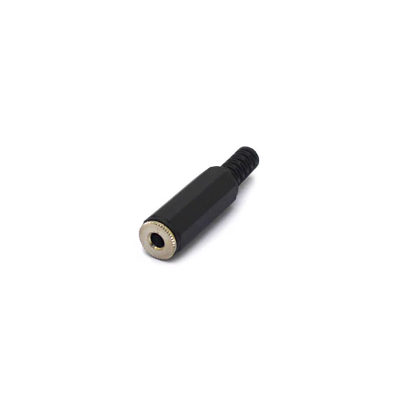 Jack J2 3,5mm Mono com Rabicho - JL11104A - Jiali