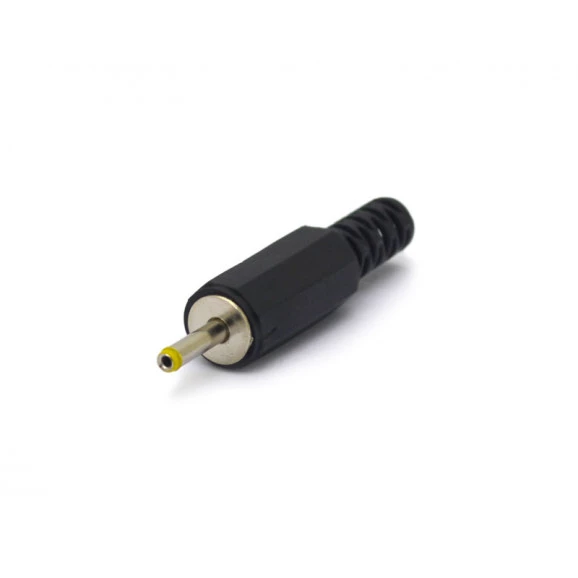 Plug P4 DC 0,7/2,5mm Pino 9mm - JL13002