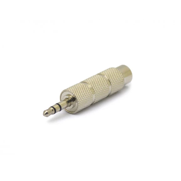 Adaptador Plug P2 Estéreo 3,50mm para Jack Estéreo 6,35mm - JL16087B - Jiali