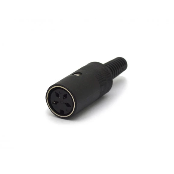 Conector Din JL21321/4P 4 Pinos Com Rabicho - Jiali
