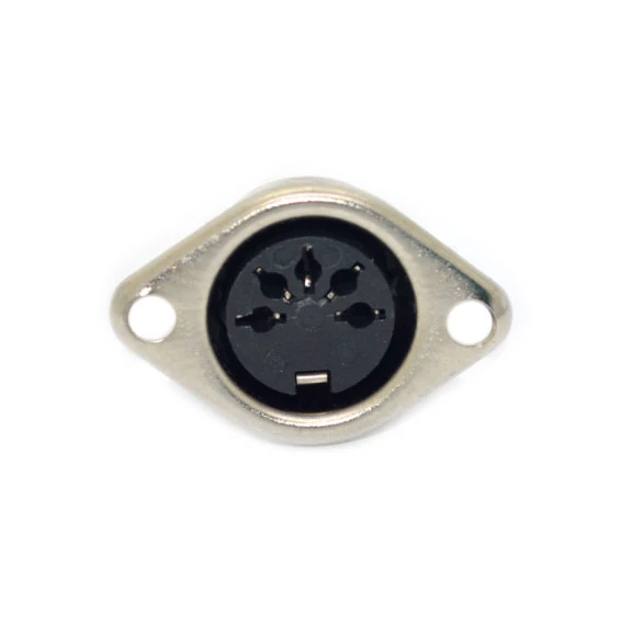 Conector Din JL21322/5P 5 Pinos 180° - Jiali