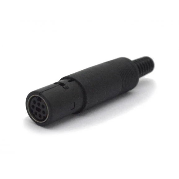 Conector Mini Din Fêmea JL21324/7P Com Rabicho - Jiali