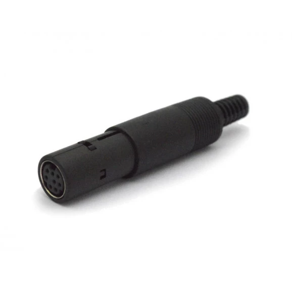 Conector Mini Din Fêmea JL21324/8P Com Rabicho - Jiali