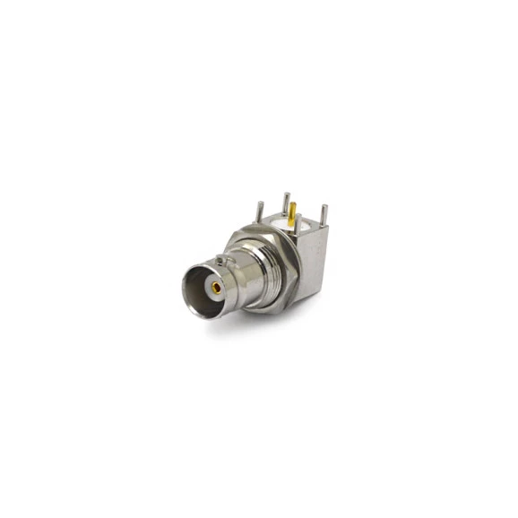 Conector BNC Fêmea Para Painel 90º JL31105 - Jiali