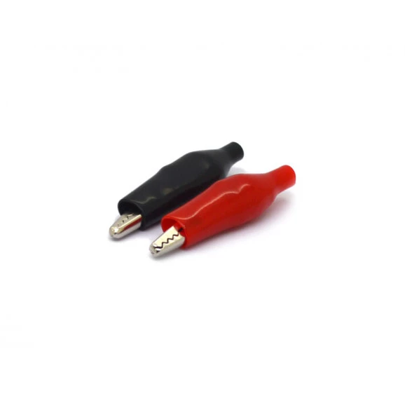 Garra Jacaré de 35mm e Corpo de 45mm - Cores Preta e Vermelha JL34002 - Jiali