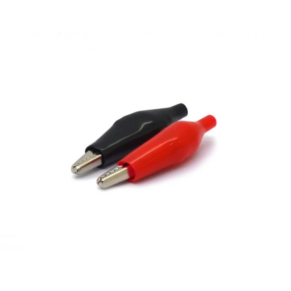 Garra Jacaré de 45mm e Corpo de 55mm - Cores Preta e Vermelha JL34003 - Jiali