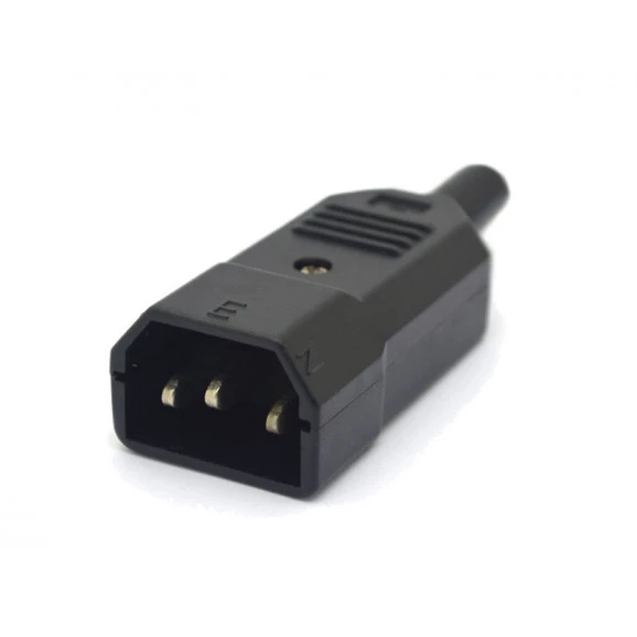 Plug AC Macho para Cabo - JL48037 - Jiali